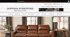 Desktop Screenshot of goffenafurniture.com